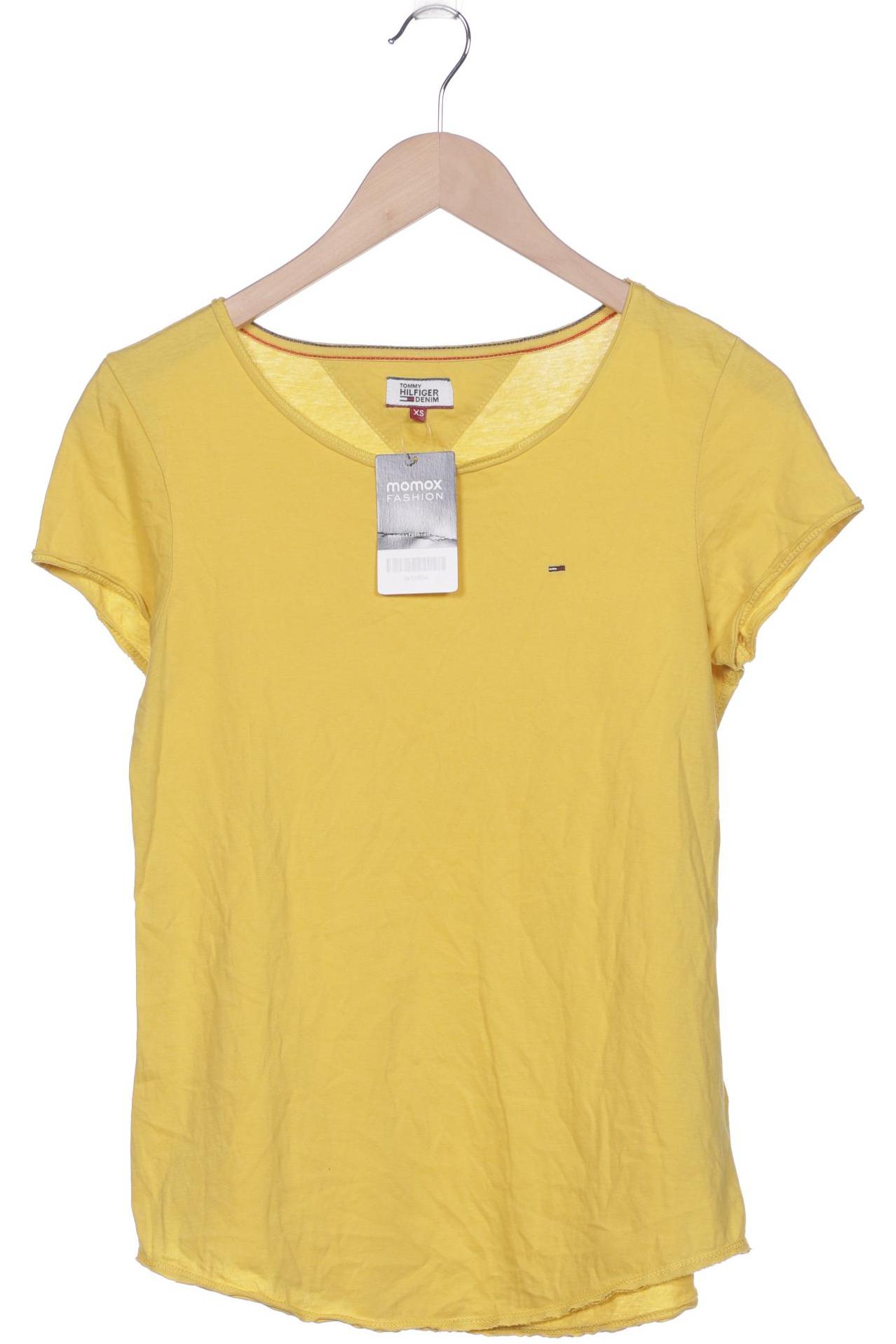 HILFIGER DENIM Damen T-Shirt, gelb von Hilfiger Denim