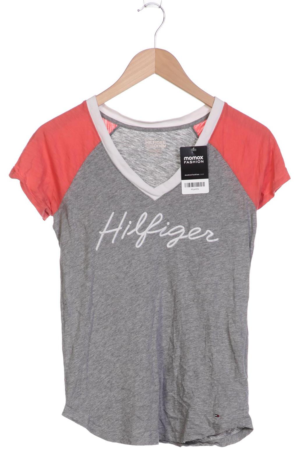 HILFIGER DENIM Damen T-Shirt, grau von Hilfiger Denim