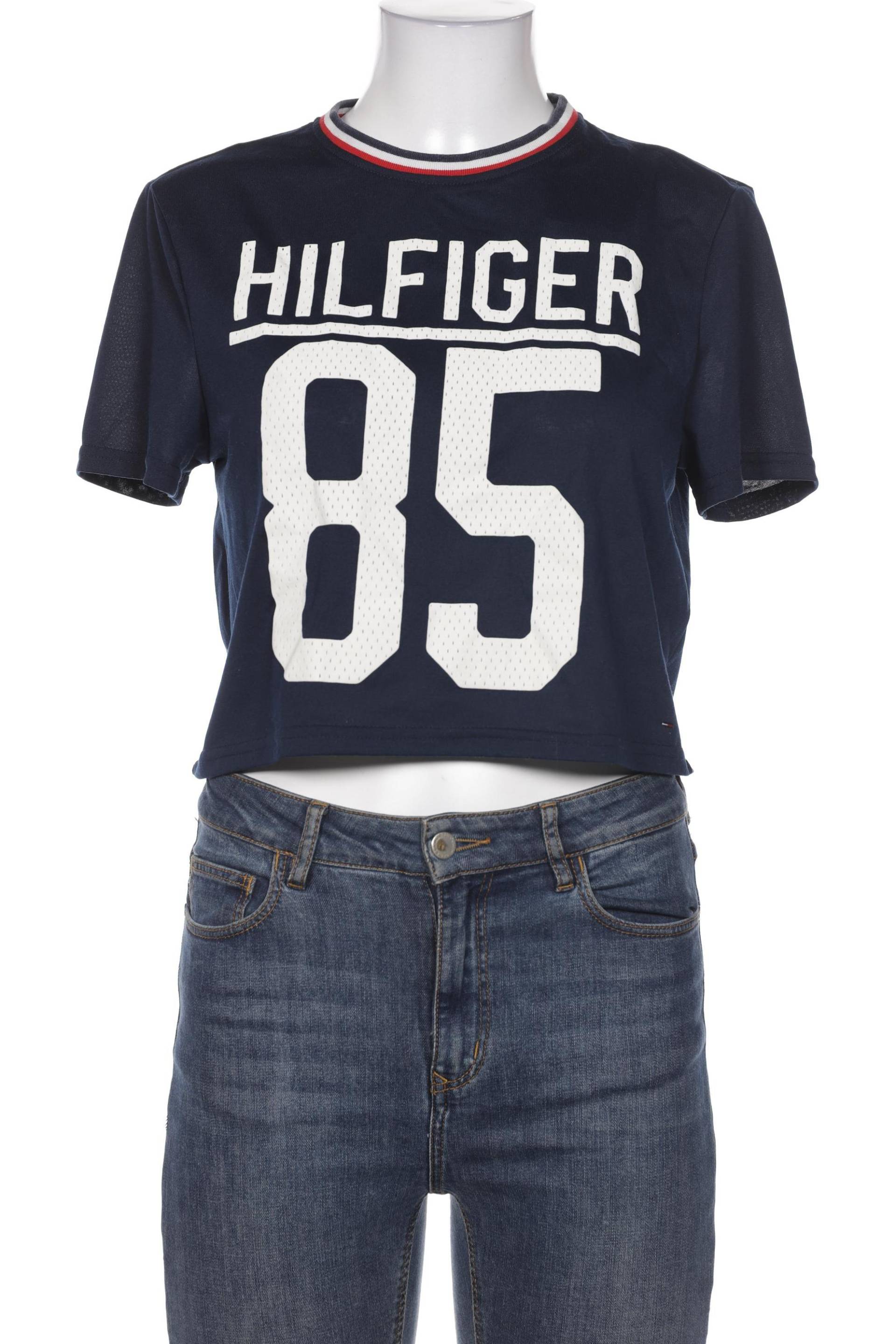 HILFIGER DENIM Damen T-Shirt, marineblau von Hilfiger Denim