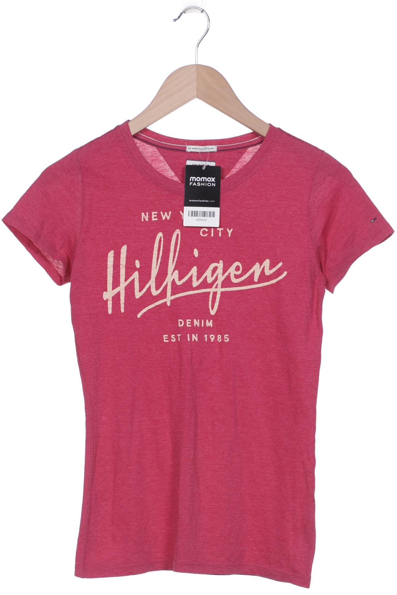 HILFIGER DENIM Damen T-Shirt, pink von Hilfiger Denim