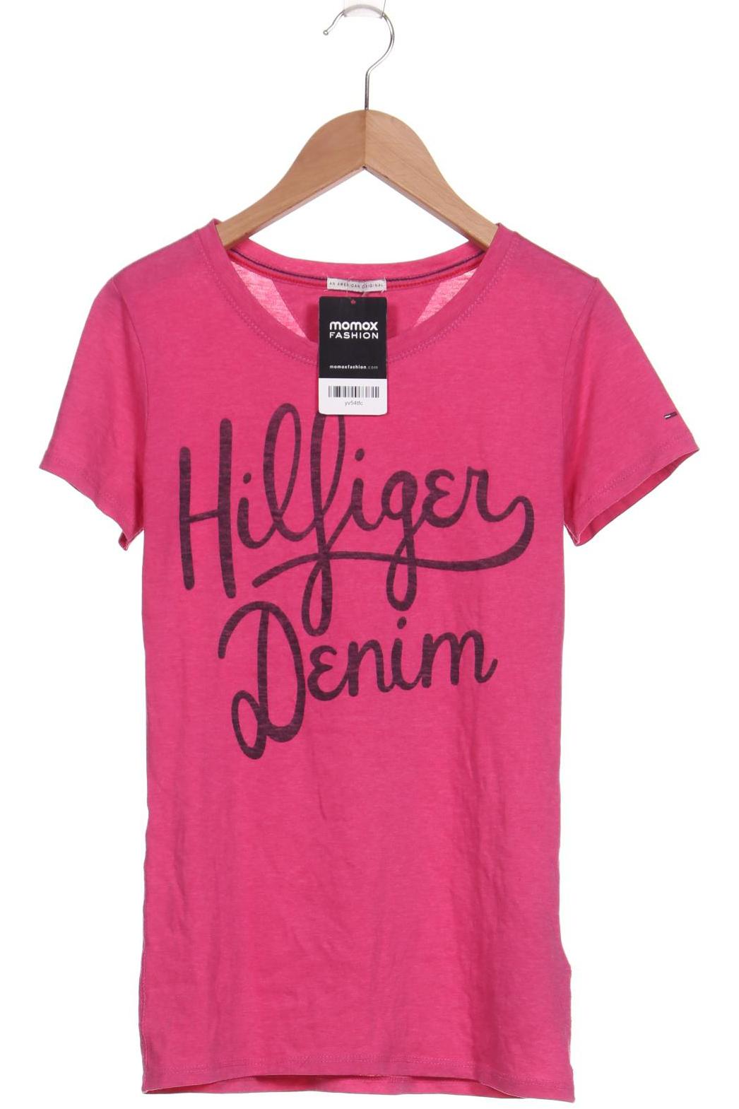 HILFIGER DENIM Damen T-Shirt, pink von Hilfiger Denim