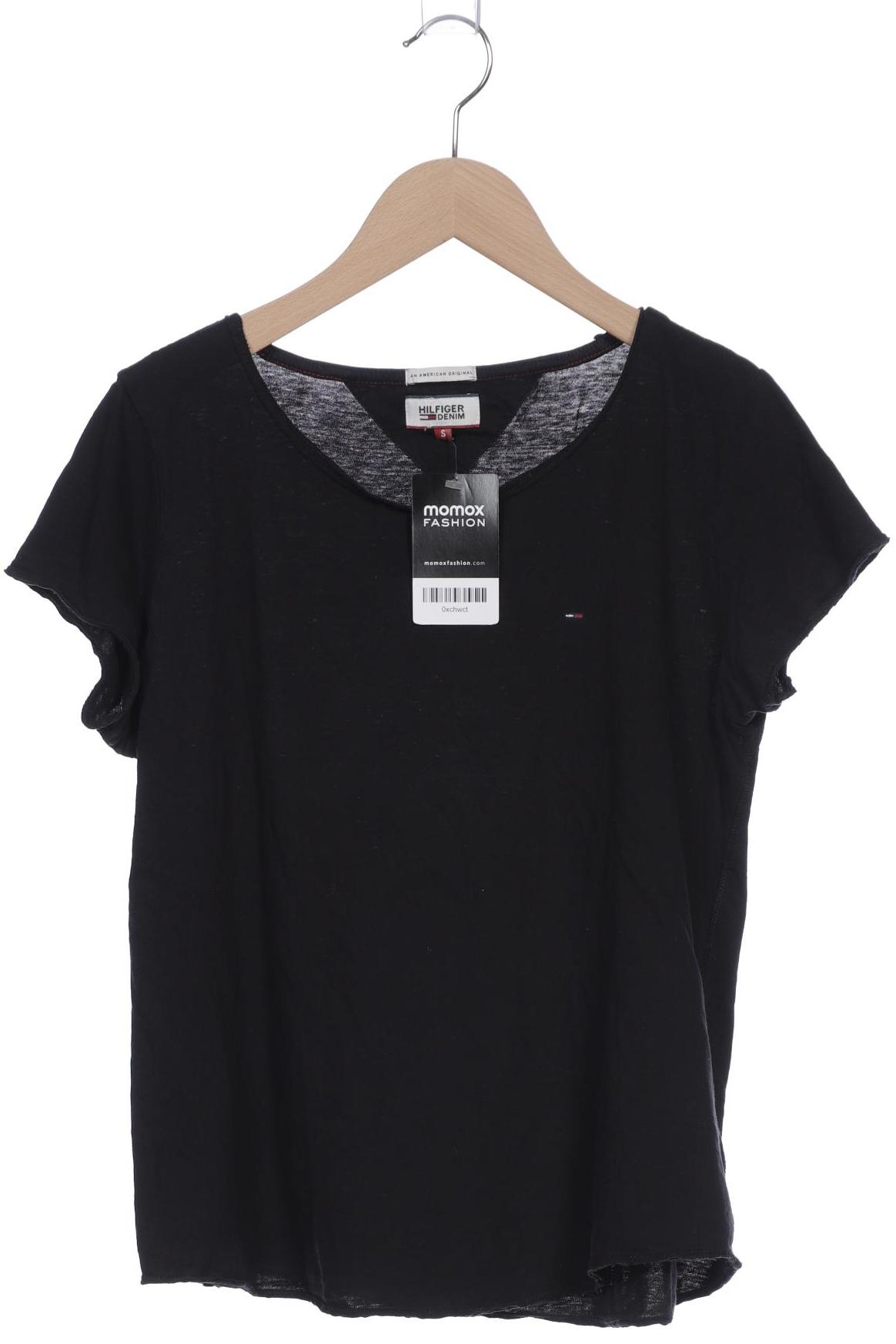 HILFIGER DENIM Damen T-Shirt, schwarz von Hilfiger Denim