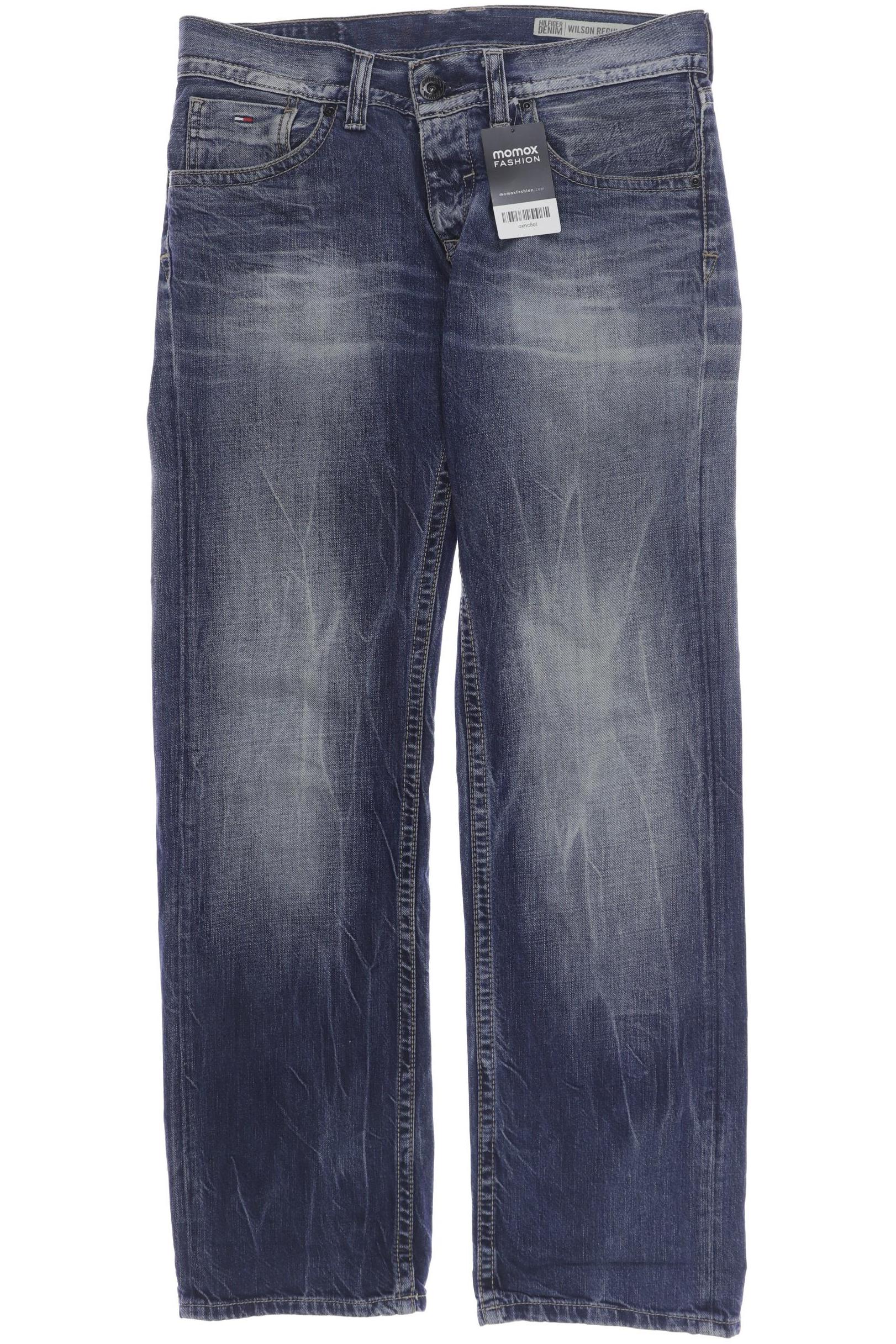 HILFIGER DENIM Herren Jeans, blau von Hilfiger Denim