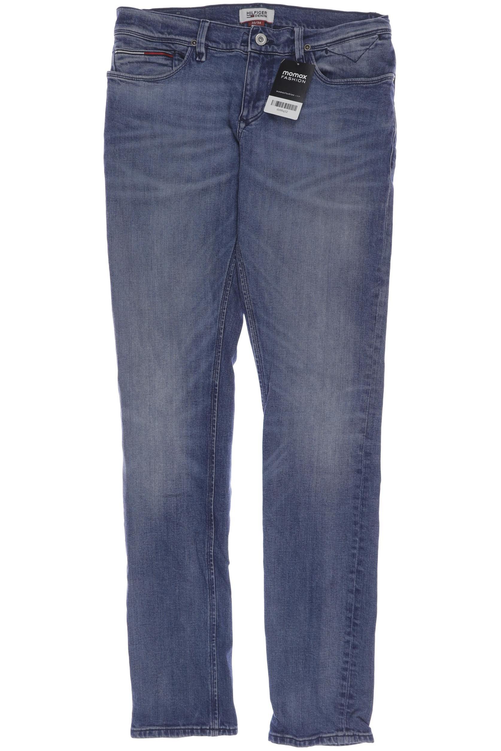 HILFIGER DENIM Herren Jeans, blau von Hilfiger Denim