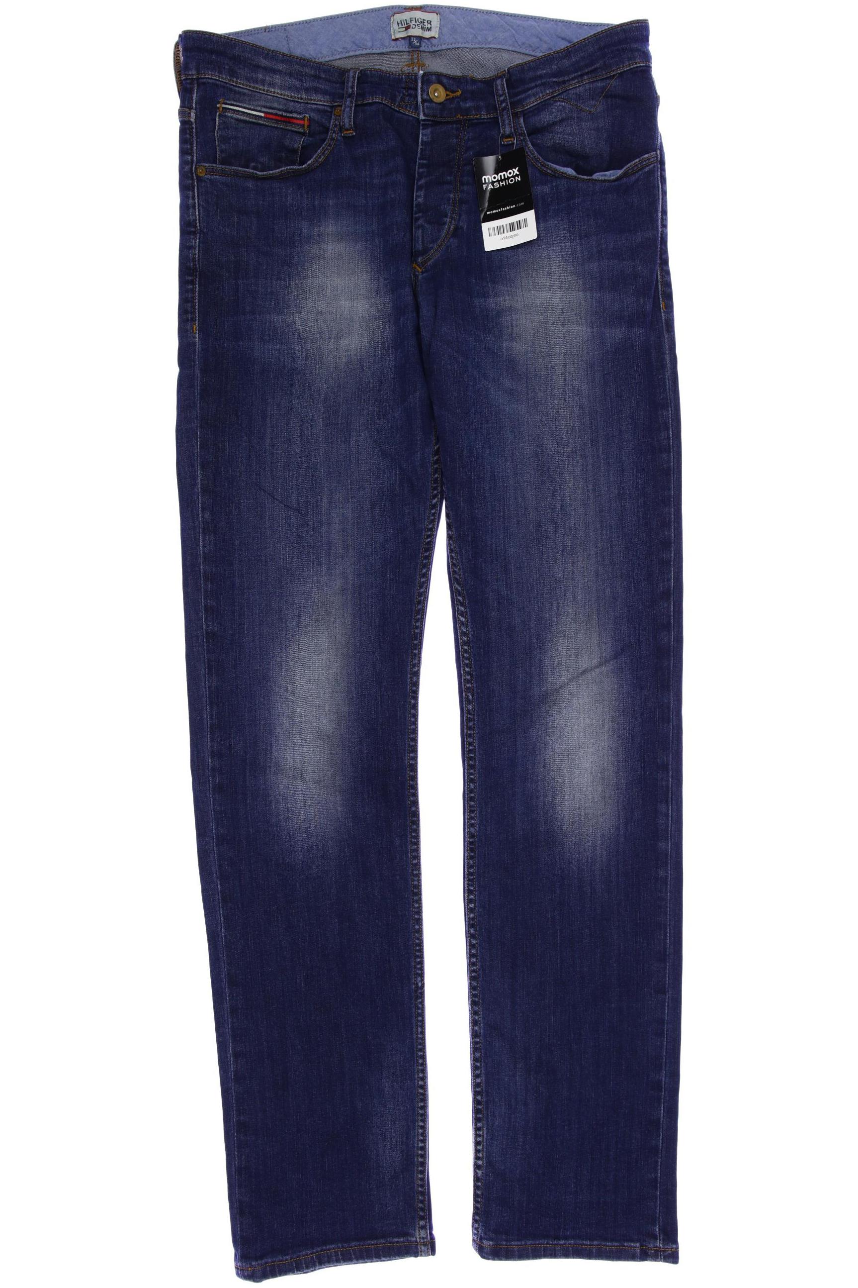 HILFIGER DENIM Herren Jeans, blau von Hilfiger Denim