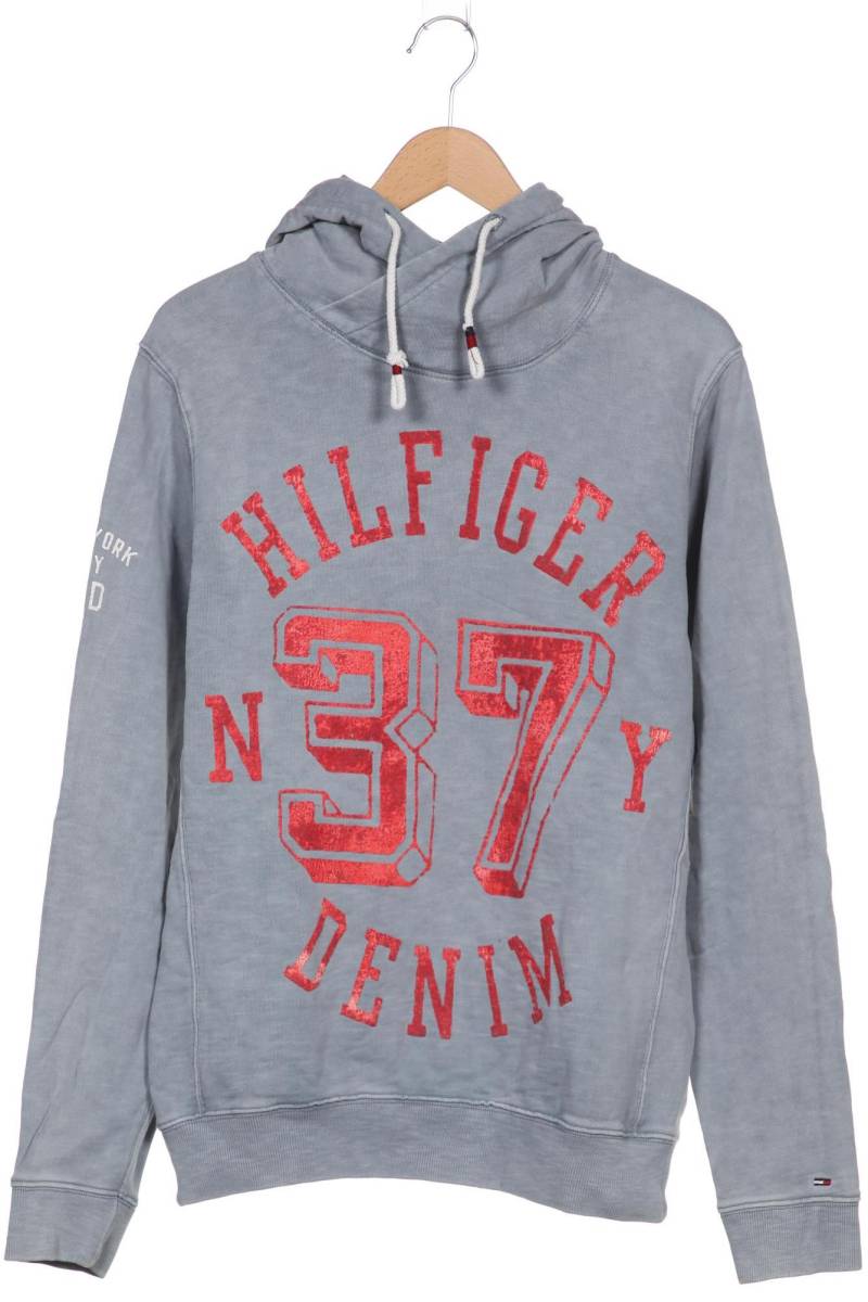 HILFIGER DENIM Herren Kapuzenpullover, grau von Hilfiger Denim