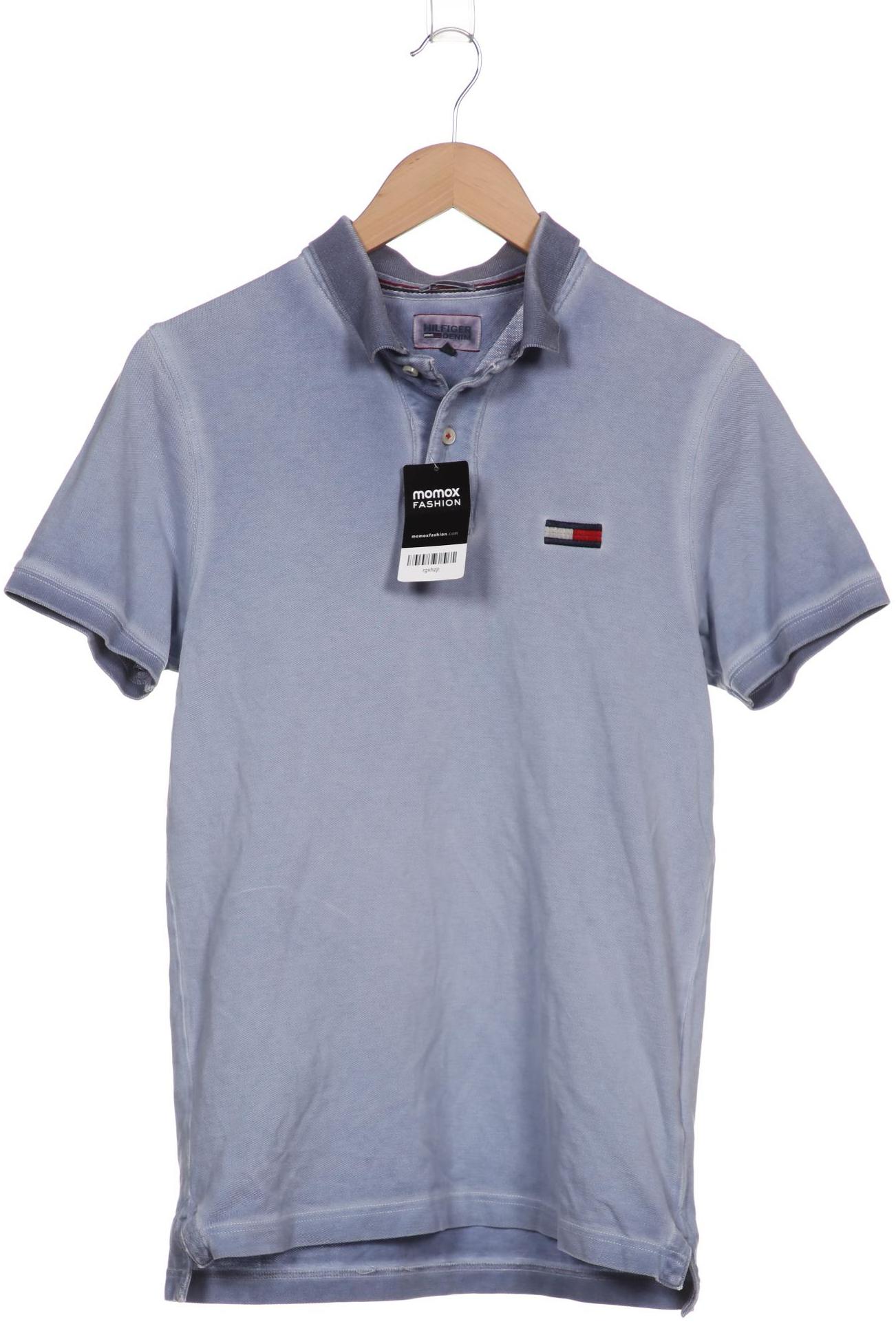 HILFIGER DENIM Herren Poloshirt, hellblau von Hilfiger Denim