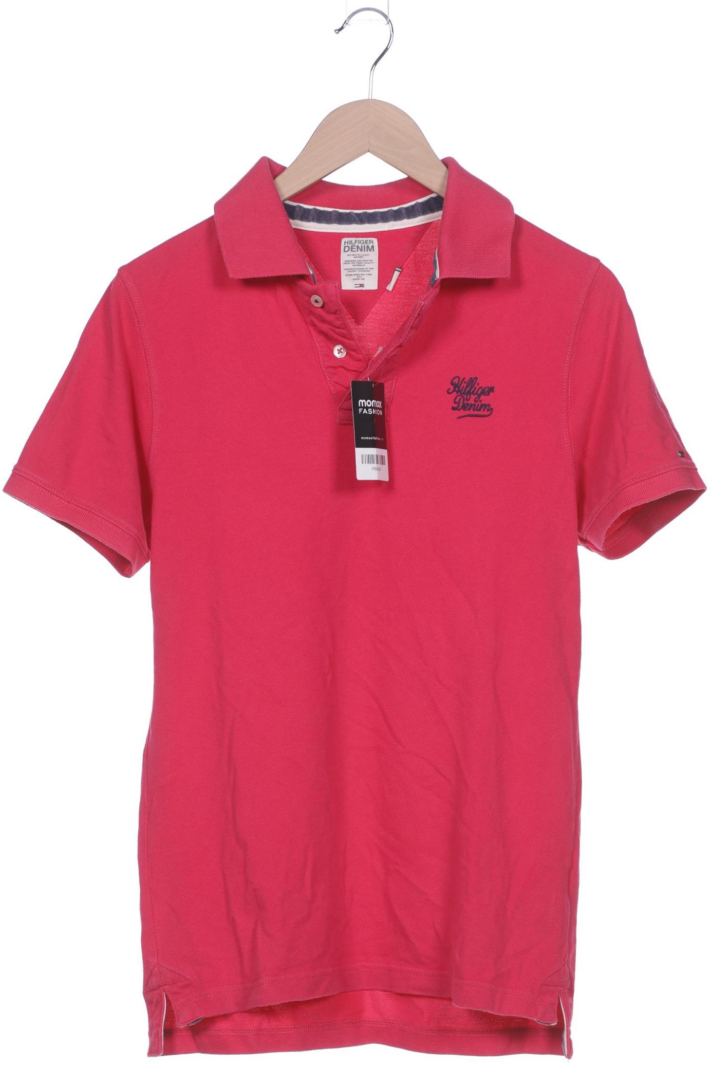 HILFIGER DENIM Herren Poloshirt, pink von Hilfiger Denim