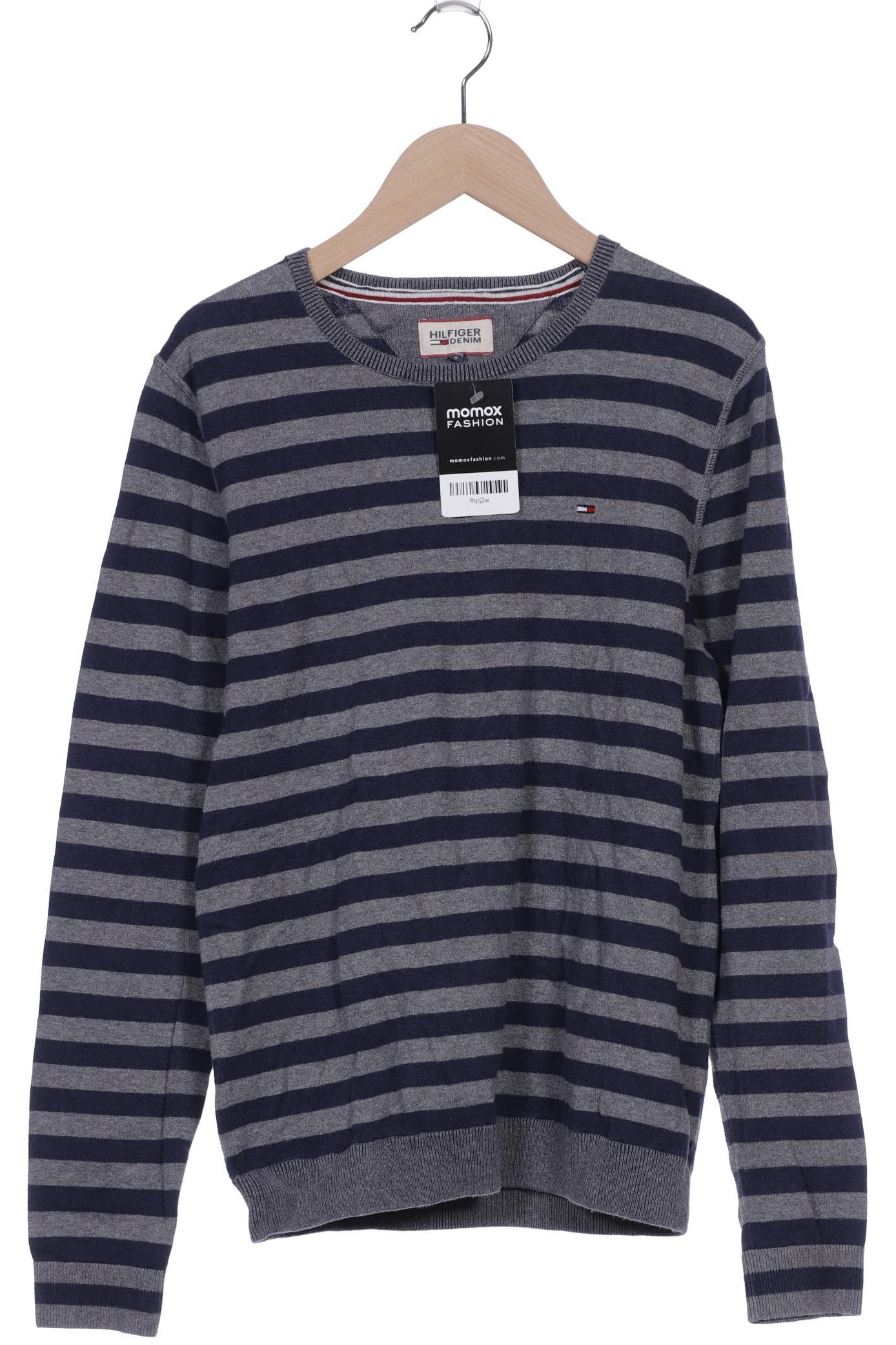 HILFIGER DENIM Herren Pullover, grau von Hilfiger Denim