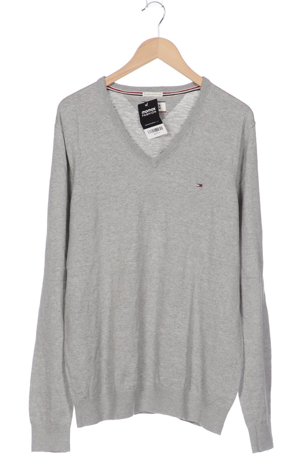 HILFIGER DENIM Herren Pullover, grau von Hilfiger Denim