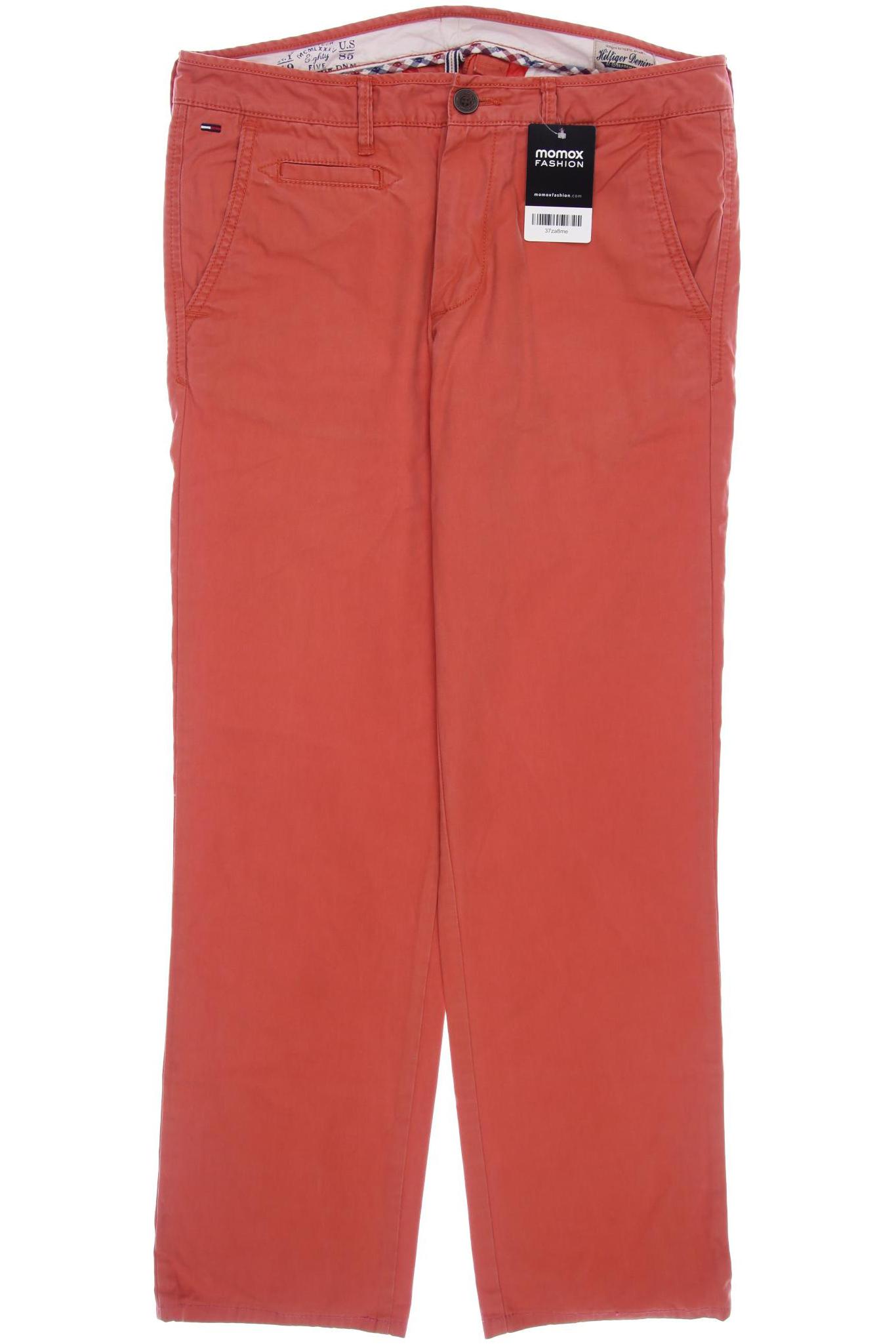 HILFIGER DENIM Herren Stoffhose, orange von Hilfiger Denim