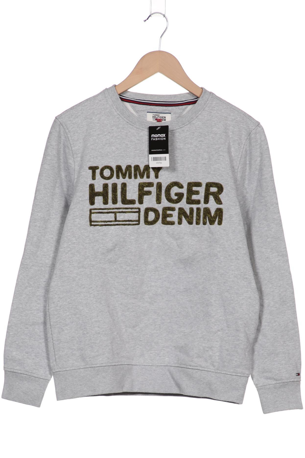 Hilfiger Denim Herren Sweatshirt, grau, Gr. 46 von Hilfiger Denim