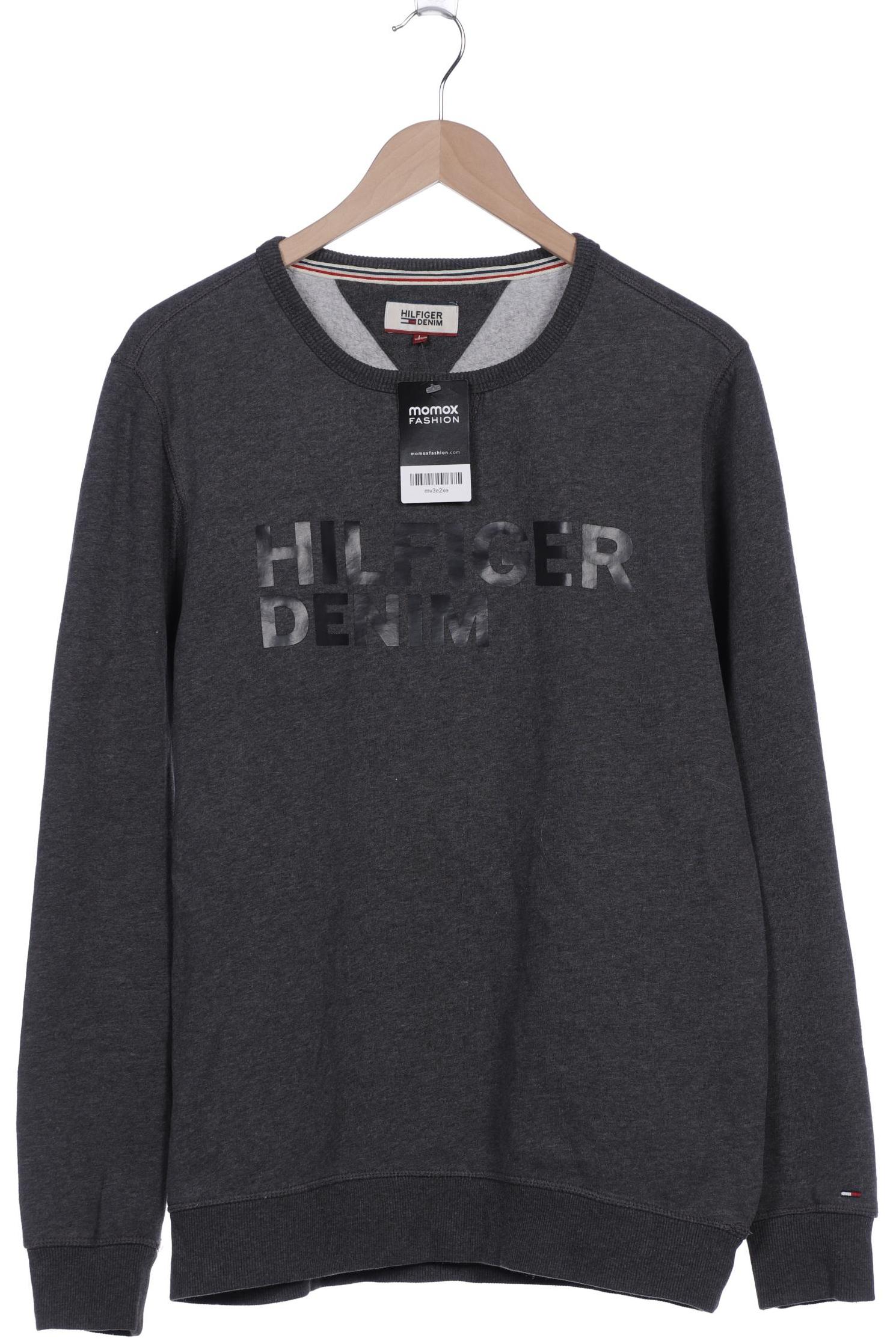 Hilfiger Denim Herren Sweatshirt, grau, Gr. 52 von Hilfiger Denim