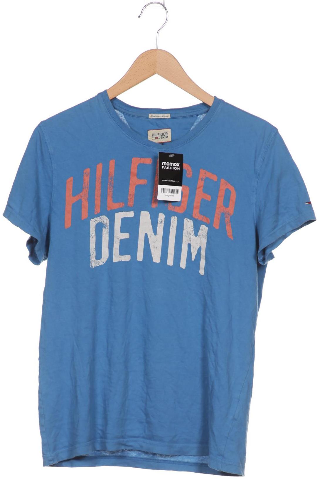 HILFIGER DENIM Herren T-Shirt, blau von Hilfiger Denim