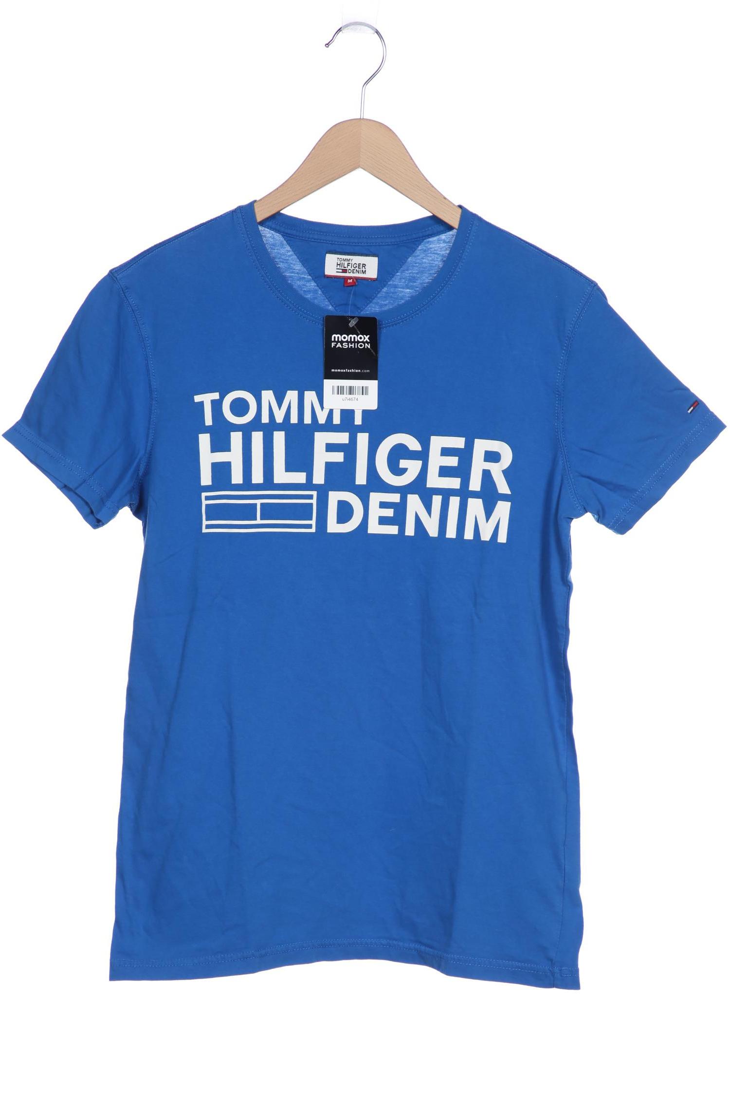 HILFIGER DENIM Herren T-Shirt, blau von Hilfiger Denim