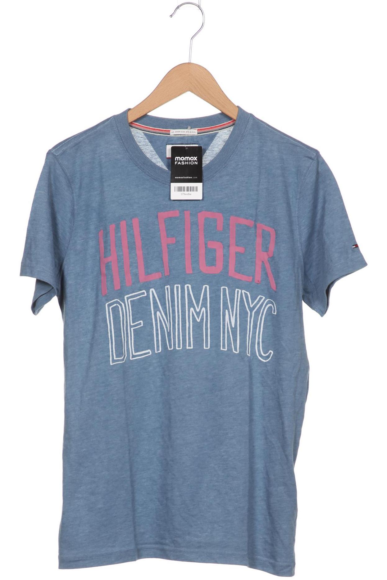 HILFIGER DENIM Herren T-Shirt, hellblau von Hilfiger Denim