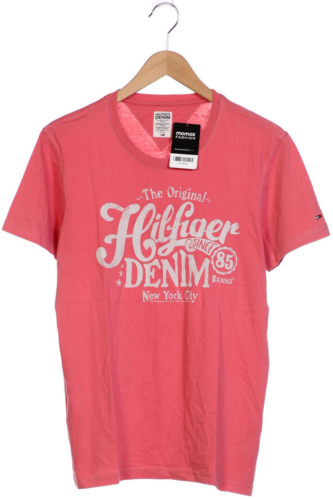 HILFIGER DENIM Herren T-Shirt, pink von Hilfiger Denim