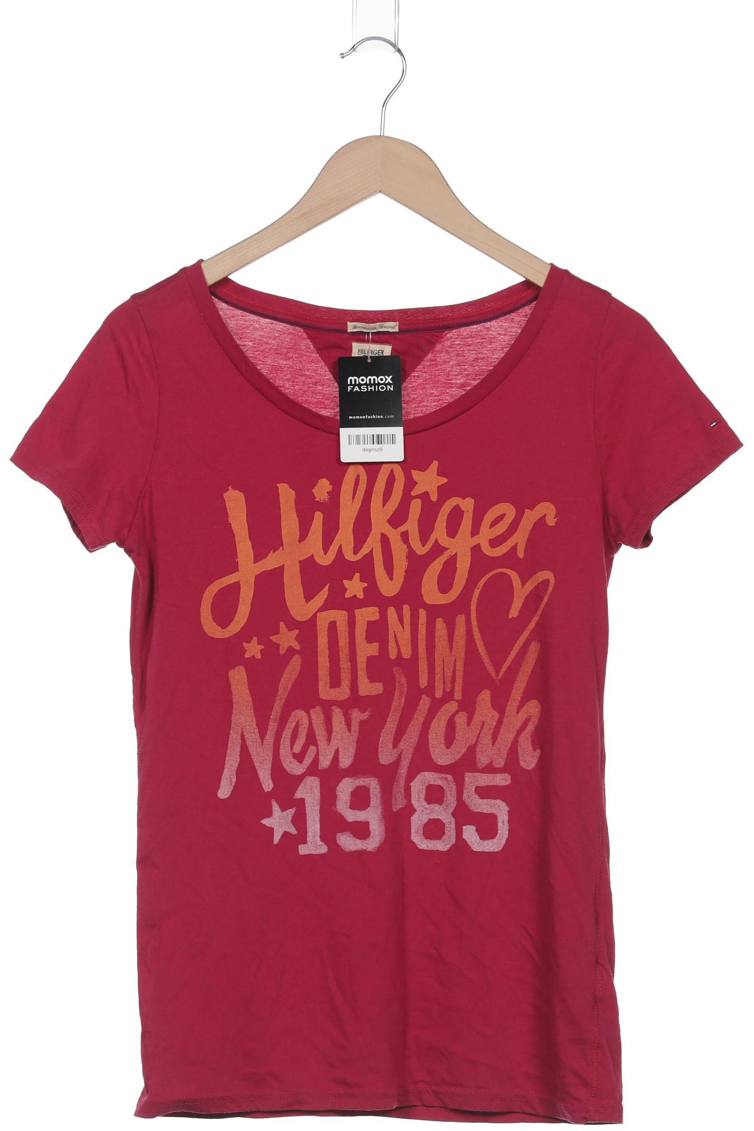 Hilfiger Denim Damen T-Shirt, pink, Gr. 158 von Hilfiger Denim