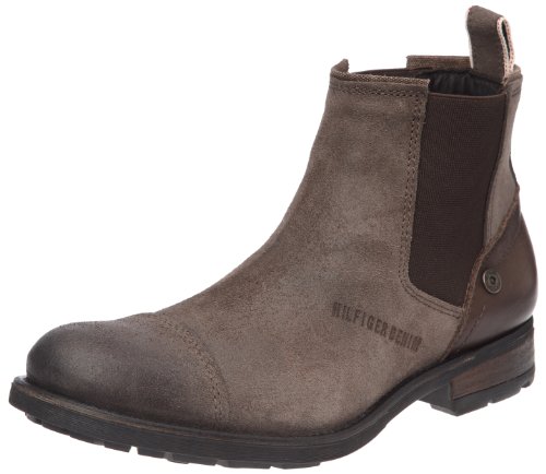 Hilfiger Denim Darryl 3A Em56814624 215, Herren Stiefel, Braun (Washed Brown), 44 EU von Hilfiger Denim