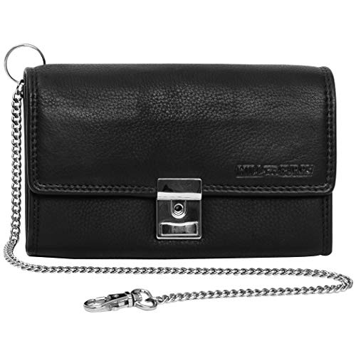 Hill Burry Geldbörse für Kellner - Unisex | Echtes Leder | Robuste Verarbeitung und hervorragendes Handling | Professionelles Portemonnaie für Kellner | Viele Fächer | Hill Burry von Hill Burry