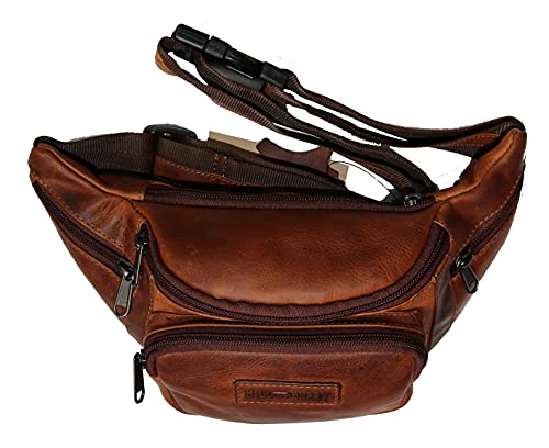 Hill Burry Vintage Leder Gürteltasche Ledertasche Männer braun Hill Burry Vintage Leder Gürteltasche Ledertasche Männer braun von Hill Burry