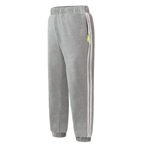 Hill & Sea Unisex Kinder Jogginghose Trainingshose Sporthose Grau 152 von Hill & Sea