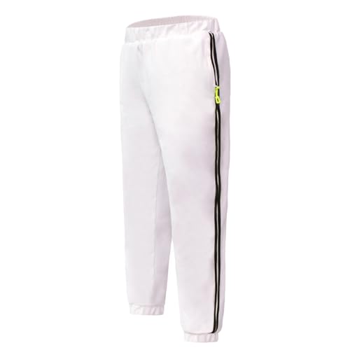 Hill & Sea Unisex Kinder Jogginghose Trainingshose Sporthose Weiß 170 von Hill & Sea