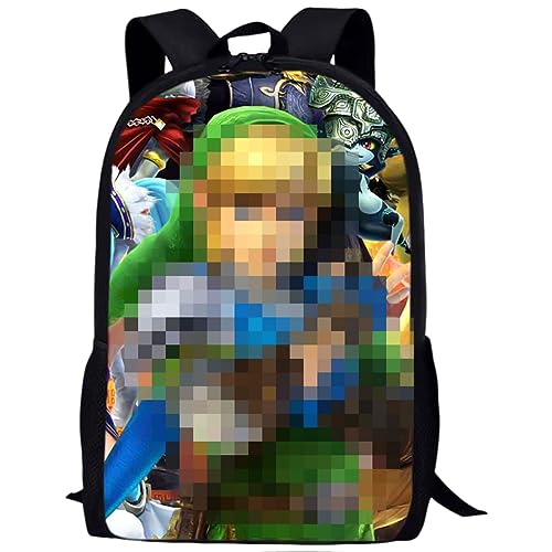 Hilloly Rucksäcke Rucksack Kinder, 3D Gedruckte Cartoon Schulrucksack Kinder-Rucksack Schüler-Schultasche Reiserucksäcke für Kinder Geschenk(44 * 28 * 13cm) von Hilloly