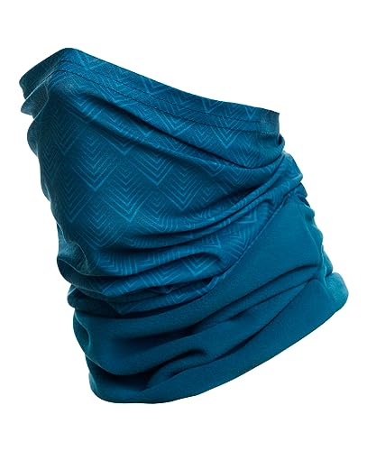 Hilltop® Polar Multifunktionstuch mit Fleece, warmes Schlauchtuch, Schal, Halstuch für kalte Herbst und Wintertage, für Damen und Herren, Trendige Farben, Farbe:Madalia Turquoise von Hilltop