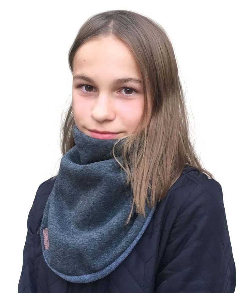 Hilltop Fleeceschal Kinder Polar Bandana, Dreieckhalstuch mit Fleece und Klettverschluß von Hilltop