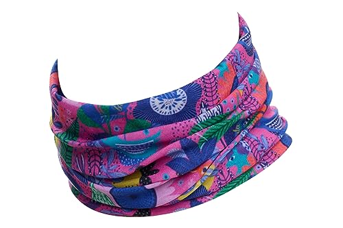 Hilltop Motorrad Halstuch, Multifunktionstuch, Schlauchtuch, Bandana, Schal/die Saumkanten sind vernäht, Farbe/Design:Design 353-12 von Hilltop