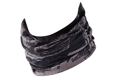 Hilltop Multifunktionstuch, Halstuch Herren, Schlauchschal Damen, Schlauchtuch, Bandana mit vernähten Saumkanten, M.Tuch:Grey Art von Hilltop