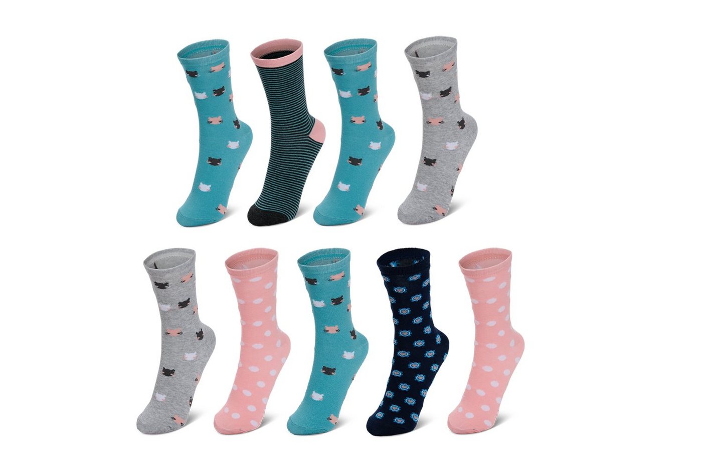 Hilltop Strümpfe 9 Paar Kindersocken, aus Baumwolle für Jungen & Mädchen von Hilltop