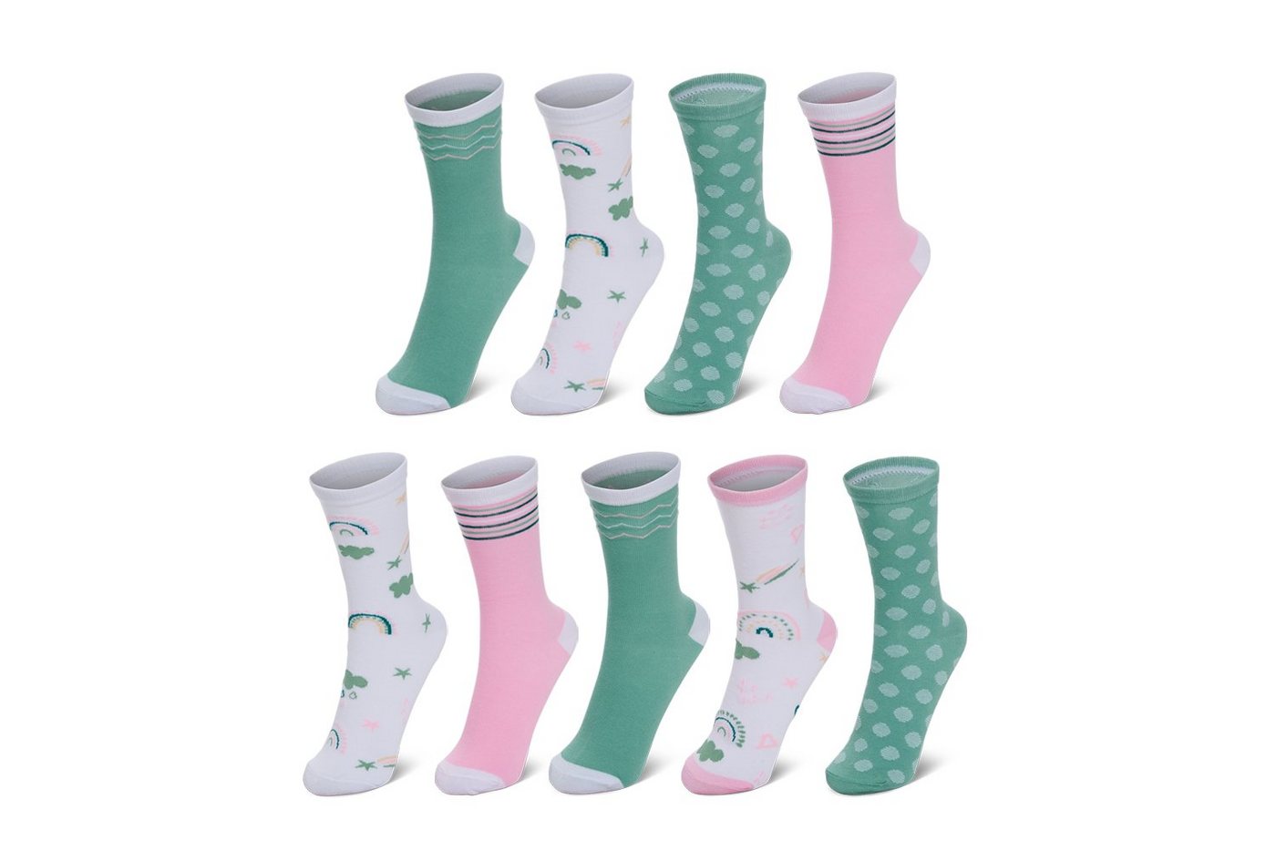 Hilltop Strümpfe 9 Paar Kindersocken, aus Baumwolle für Jungen & Mädchen von Hilltop