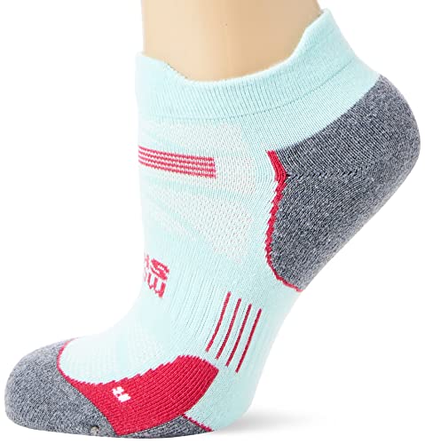 Hilly Laufsocken Supreme Socklet, Aquamarin/Grau meliert, S von Hilly