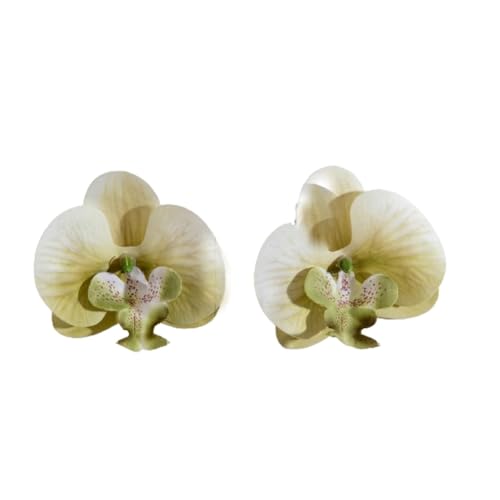 Einzigartige böhmische übergroße Acrylharz-Blumenohrringe Retro große Ohrringe Hawaii Blume Lei Ohrringe für Frauen, Acryl, Kein Edelstein von Hilufiet