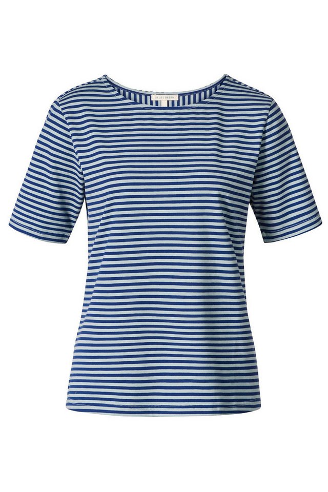 Himalaya Clothing Kurzarmshirt Lässiges T-Shirt Damen mit Rundhalsausschnitt aus Bio-Baumwolle Damen Oberteil gestreift mit hohem Tragekomfort Himalaya Clothing Kurzarmshirt Lässiges T-Shirt Damen mit Rundhalsausschnitt aus Bio-Baumwolle Damen Oberteil gestreift mit hohem Tragekomfort von Himalaya Clothing