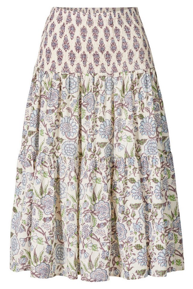 Himalaya Clothing Midirock Rock Damen mit floralem Print - Edler Sommerrock aus Bio-Baumwolle Zarter Midi Rock mit praktischen Eingriffstaschen Himalaya Clothing Midirock Rock Damen mit floralem Print - Edler Sommerrock aus Bio-Baumwolle Zarter Midi Rock mit praktischen Eingriffstaschen von Himalaya Clothing