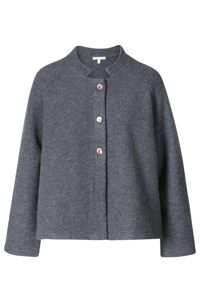 Himalaya Clothing Walkjacke Edle Damen Wolljacke aus Schurwolle mit Stehkragen und Knöpfen Bequeme Wollwalk Jacke mit hohem Tragekomfort Himalaya Clothing Walkjacke Edle Damen Wolljacke aus Schurwolle mit Stehkragen und Knöpfen Bequeme Wollwalk Jacke mit hohem Tragekomfort von Himalaya Clothing