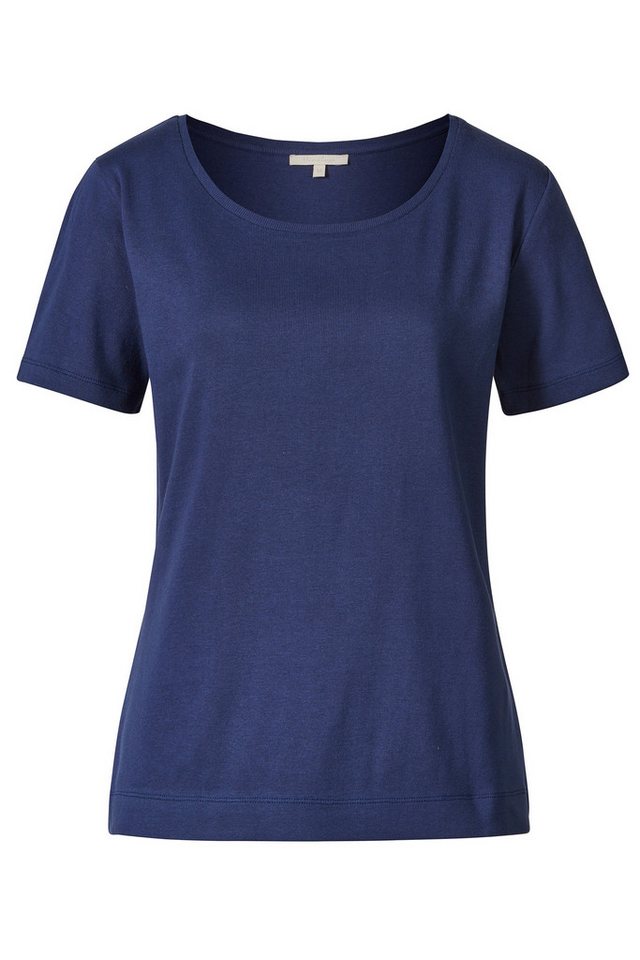 Himalaya Clothing Shirttop Basic T-Shirt Damen "Alma" mit Rundhalsausschnitt aus Bio-Baumwolle Vielseitiges Shirt mit hohem Tragekomfort Himalaya Clothing Shirttop Basic T-Shirt Damen "Alma" mit Rundhalsausschnitt aus Bio-Baumwolle Vielseitiges Shirt mit hohem Tragekomfort von Himalaya Clothing