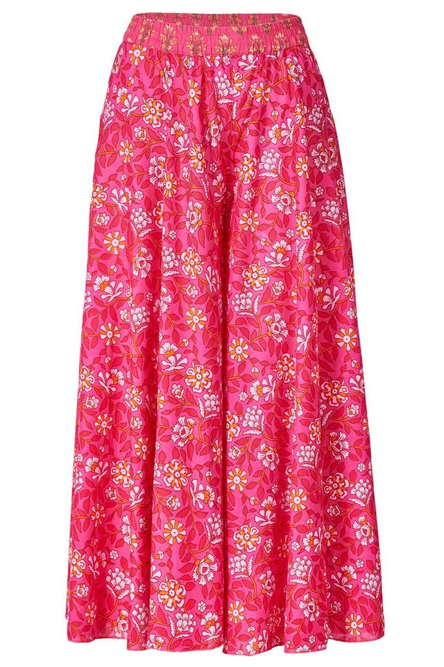 Himalaya Clothing Stoffhose Hosenrock Damen mit floralem Muster - Sommerhose aus Bio-Baumwolle Bequeme und weite Damenhose in lebhaften Farben Himalaya Clothing Stoffhose Hosenrock Damen mit floralem Muster - Sommerhose aus Bio-Baumwolle Bequeme und weite Damenhose in lebhaften Farben von Himalaya Clothing