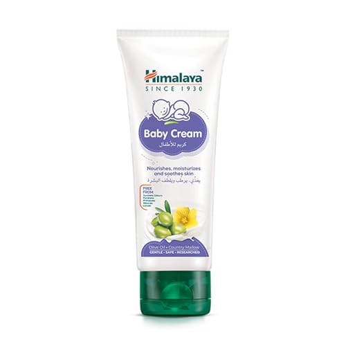 Himalaya Baby Cream 100ml | Extra soft & gentle on your baby's skin | Olive Oil, Licorice & Natural Ingredients von Himalaya Since 1930