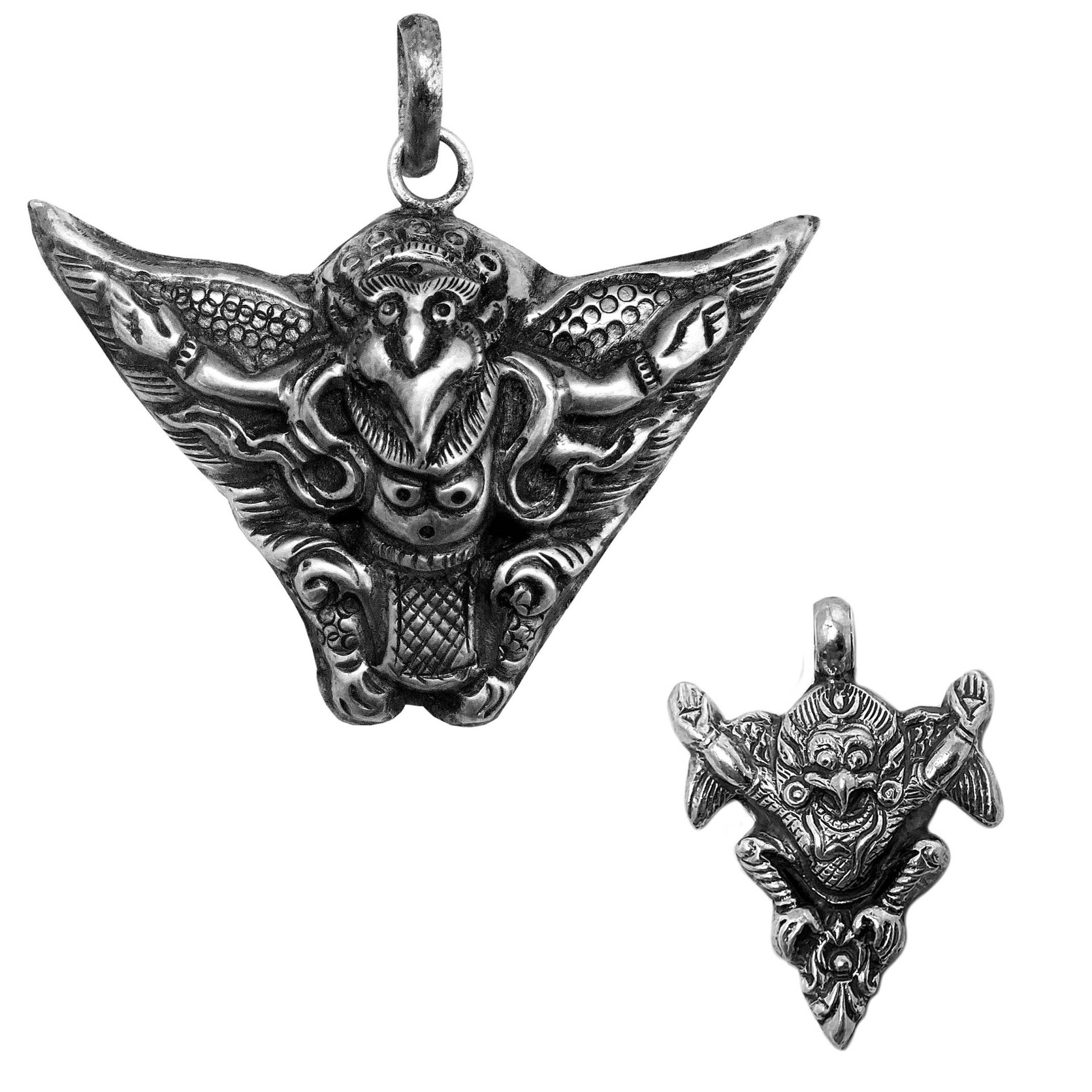 Silber Garuda Anhänger .925 Sterling Tibet Nepal Hindu Hinduismus Buddhist Buddha Vogel Adler Silber Garuda Anhänger .925 Sterling Tibet Nepal Hindu Hinduismus Buddhist Buddha Vogel Adler von HimalayaHardware