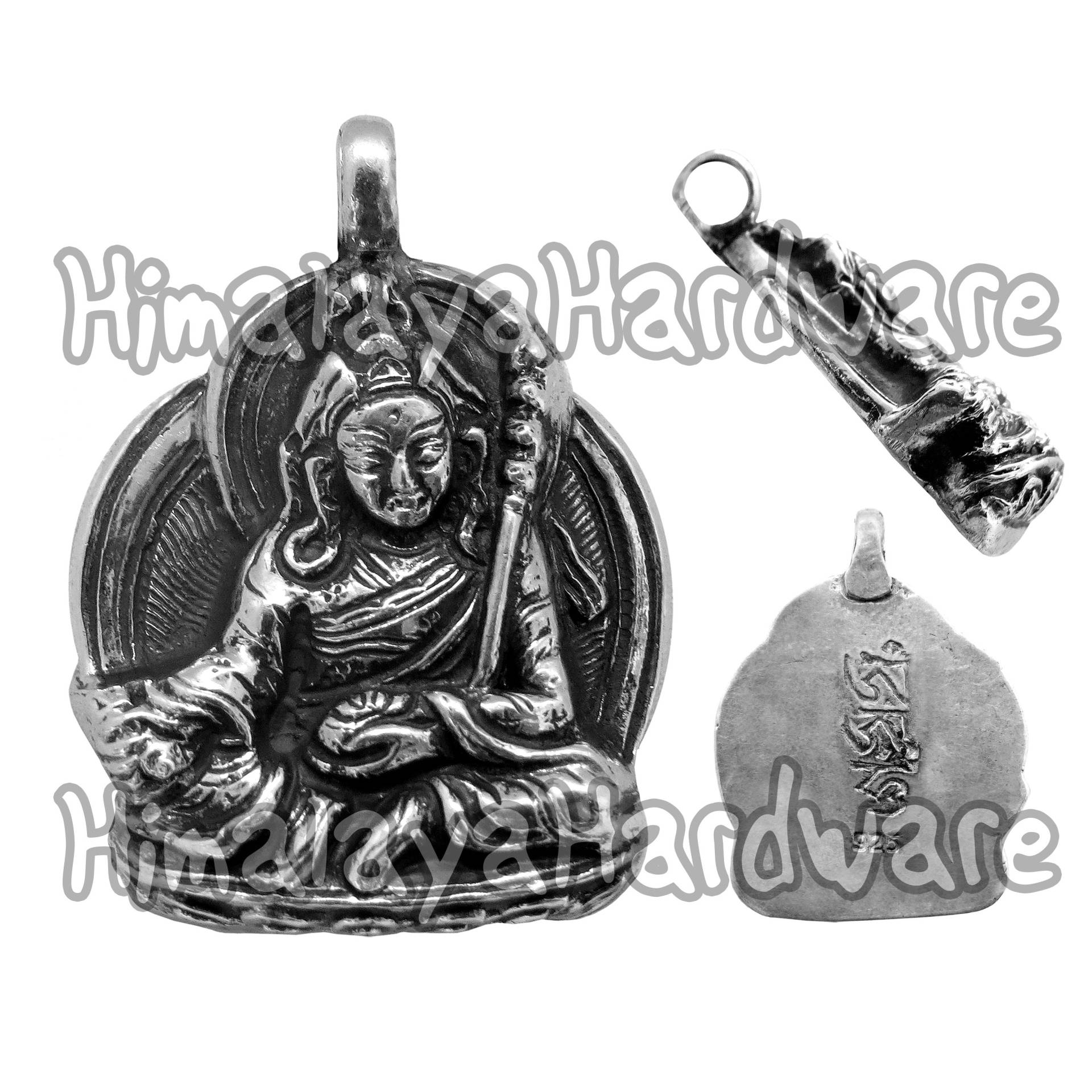 Silber Padmasambhava Guru Rinpoche Anhänger Tibet Nepal Buddhist 925 Sterling Ghau Gau Silber Padmasambhava Guru Rinpoche Anhänger Tibet Nepal Buddhist 925 Sterling Ghau Gau von HimalayaHardware