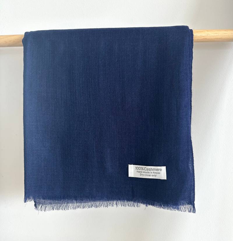 Handgewebter Kaschmir-Schal Ethisch Hergestellt in Nepal von Himalayanpearl