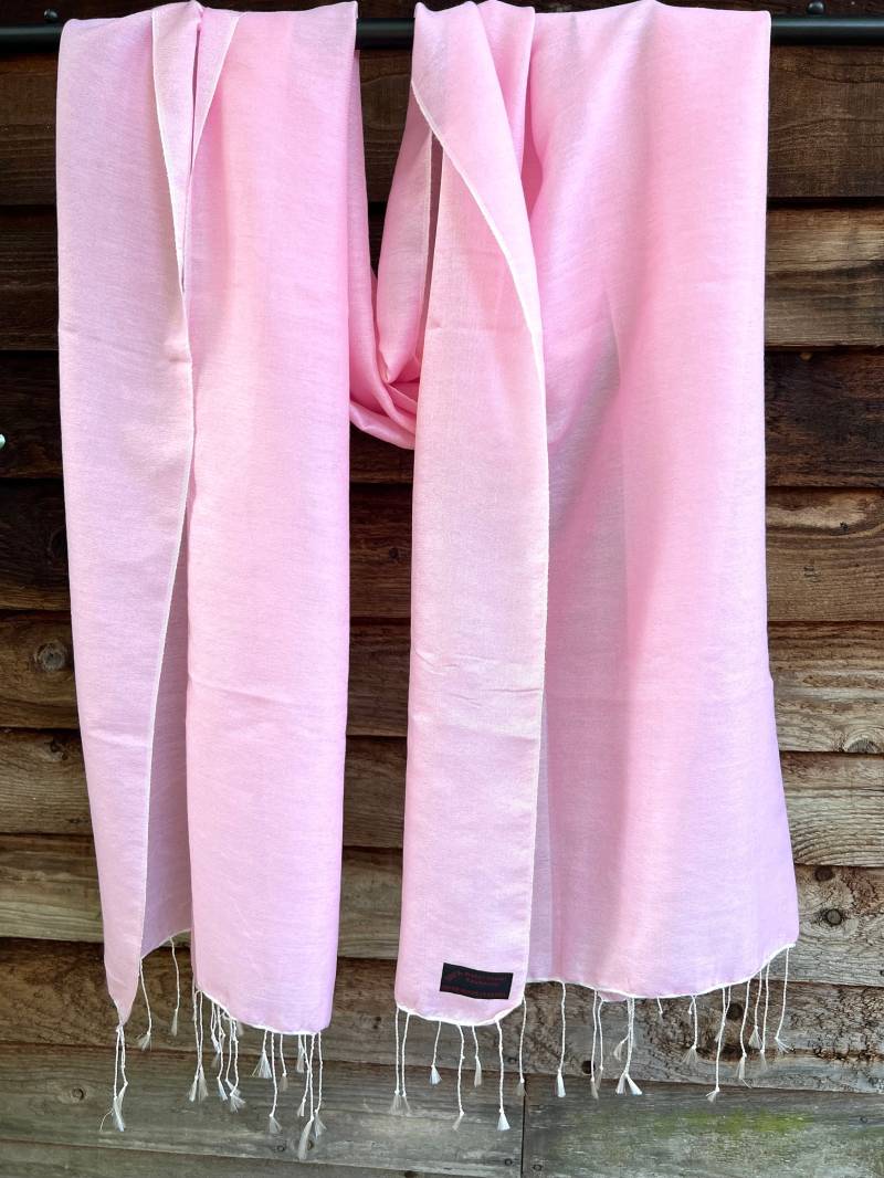 Hochzeit-Geschenke/Brautjungfer-Geschenk Rosa Seidenmischung Pashmina-Schal Geschenke Spezielles Geschenk Für Sie von Himalayanpearl