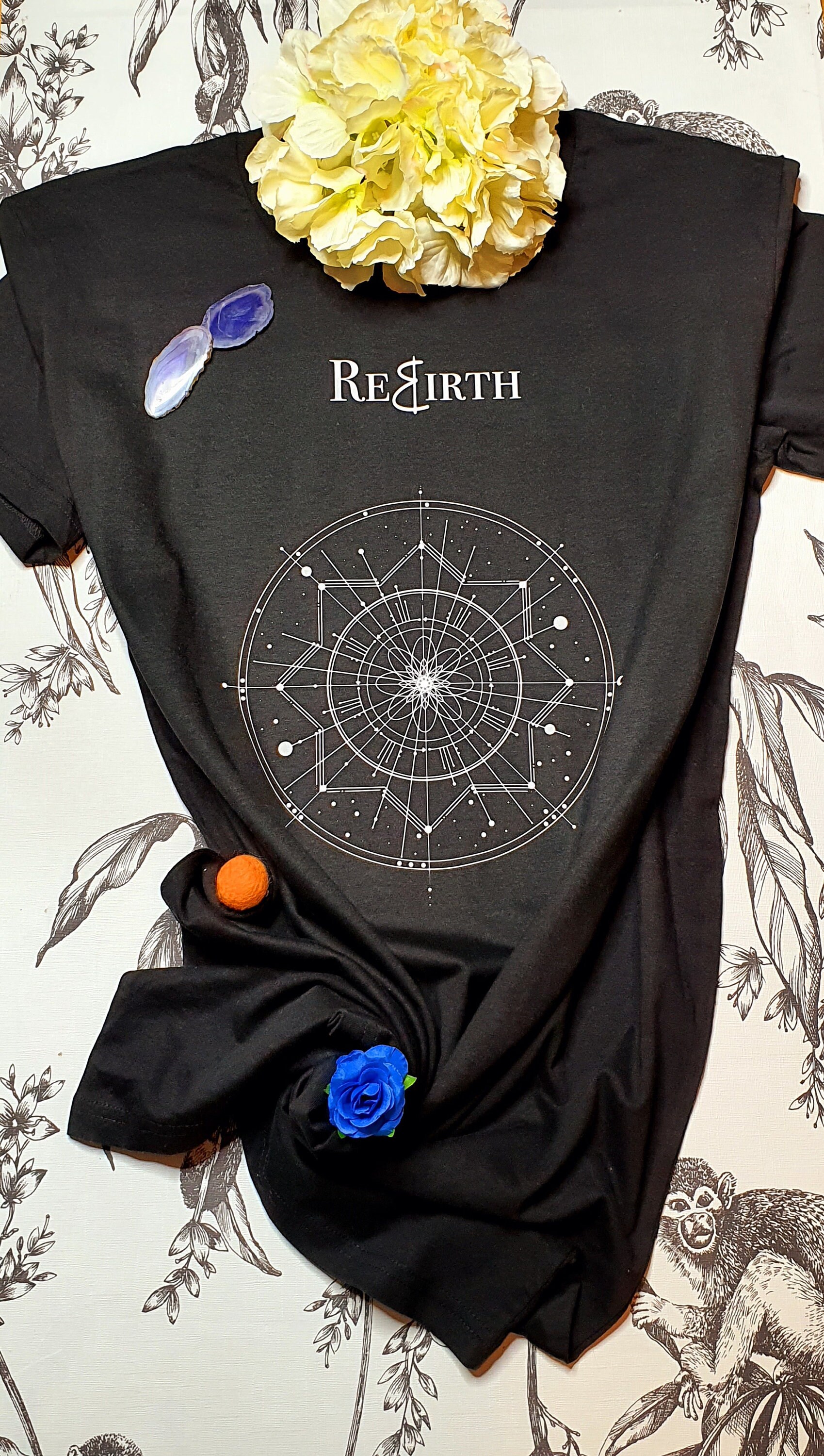 Lichtcodiertes, Fairtrade, Bio-T-Shirt-Kleid - Rebirth/New Earth Spirituelle Kleidung Lichtcodiertes, Fairtrade, Bio-T-Shirt-Kleid - Rebirth/New Earth Spirituelle Kleidung von HimmelBistDu