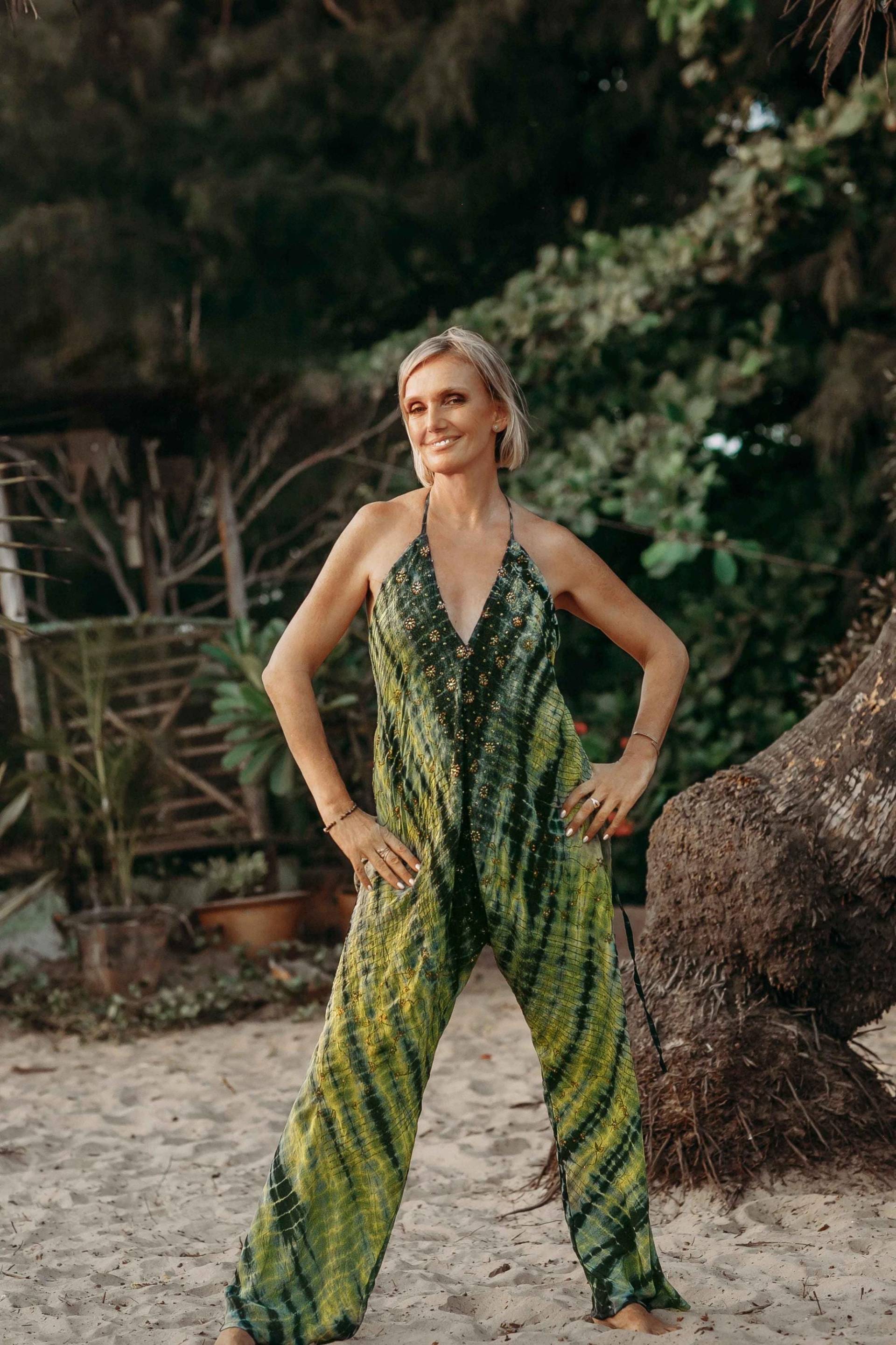 Jumpsuit "Beach Crocodile" von Himmelskater