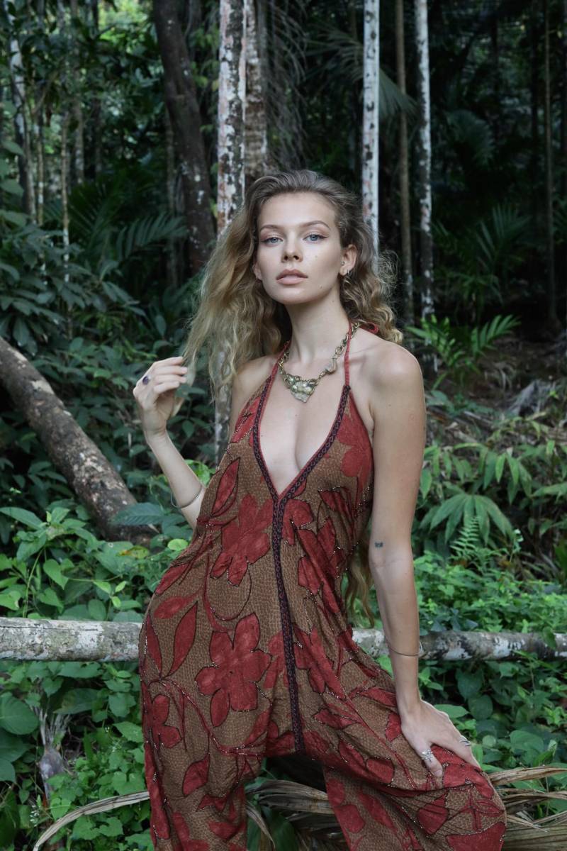 Jumpsuit "Jungle Flower" von Himmelskater