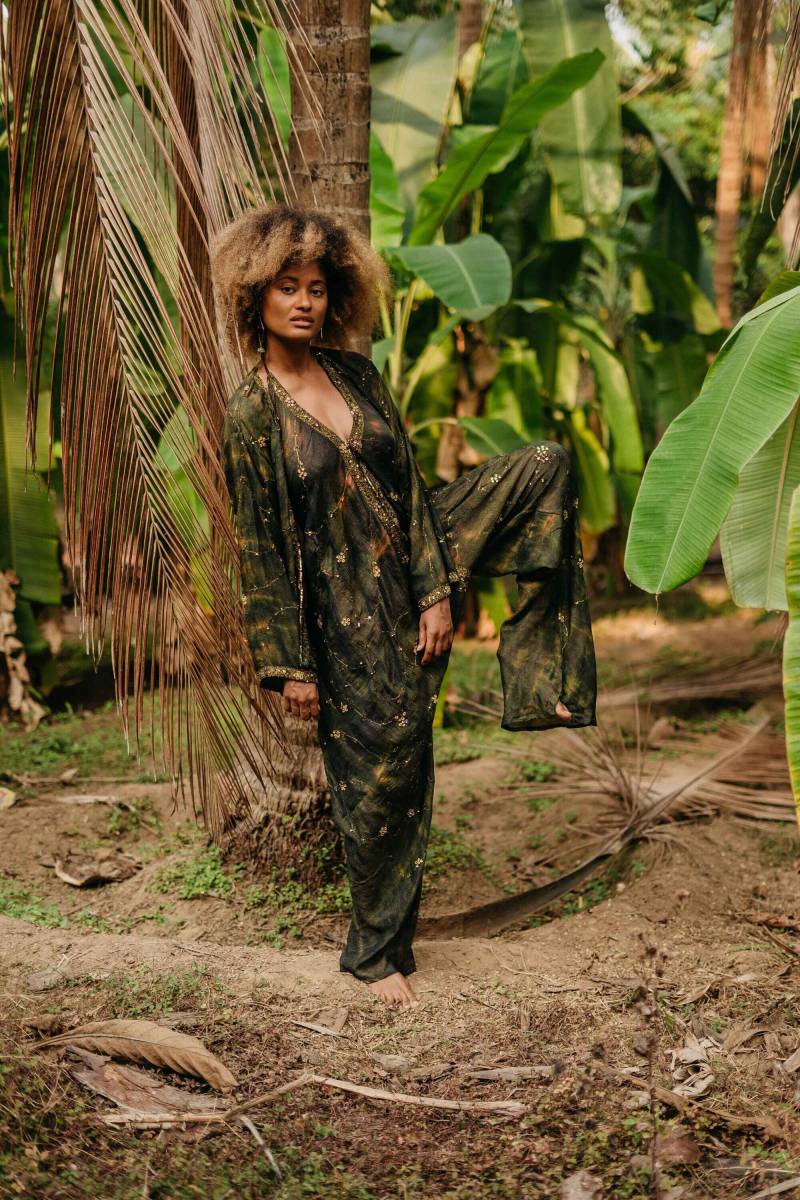 Jumpsuit - Set "Goldfinger" von Himmelskater